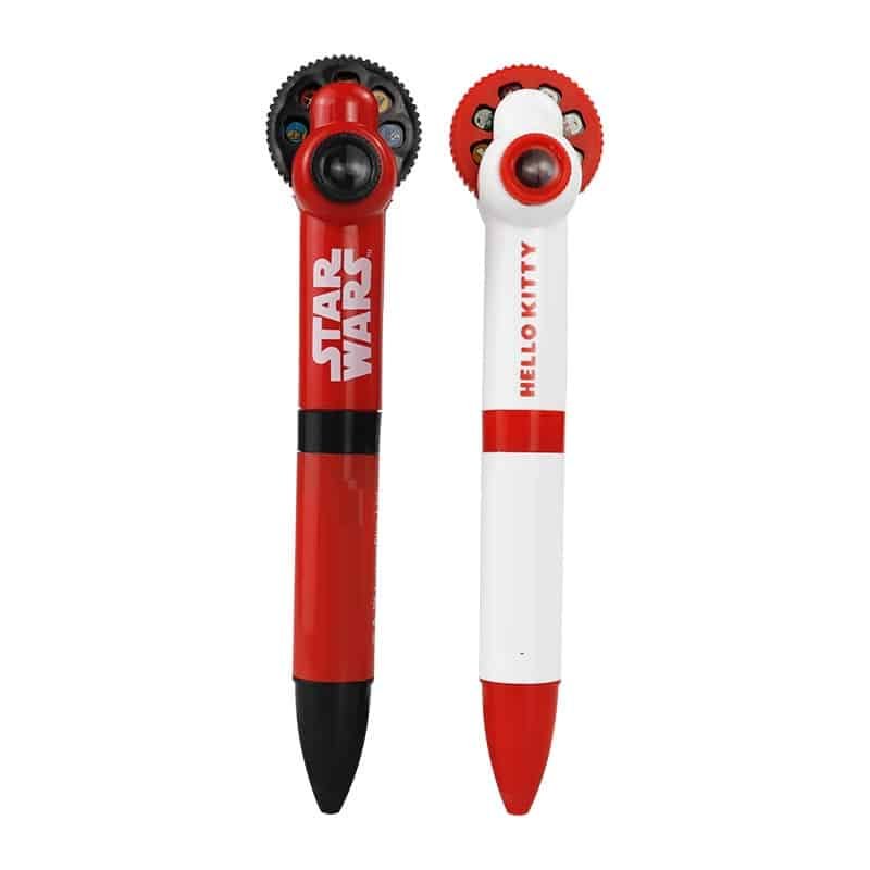 Promotional Rotary 8 Figure Projection Pen - Image 2