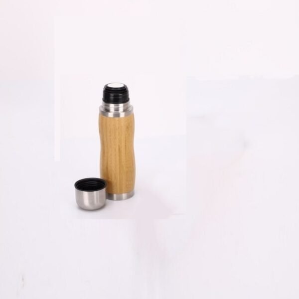 Bamboo Wood Insulated Car Bottle - 图片 2