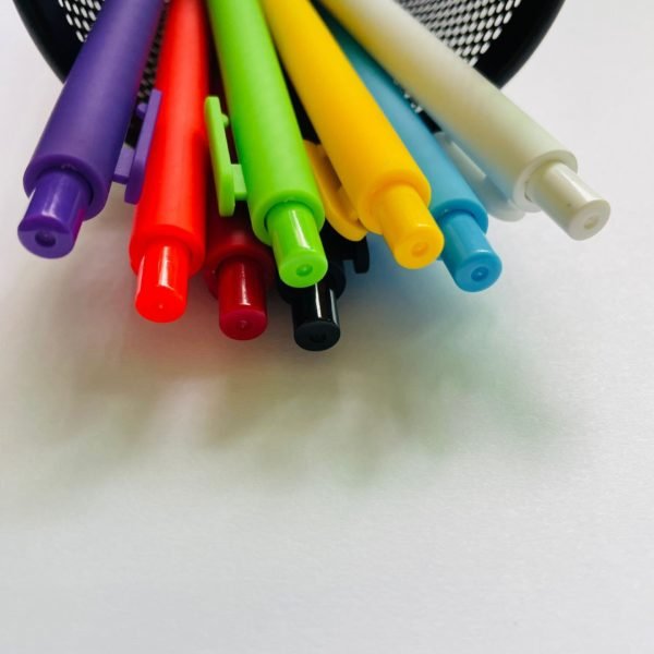 Multi-colored Rubberized Pen - Image 2