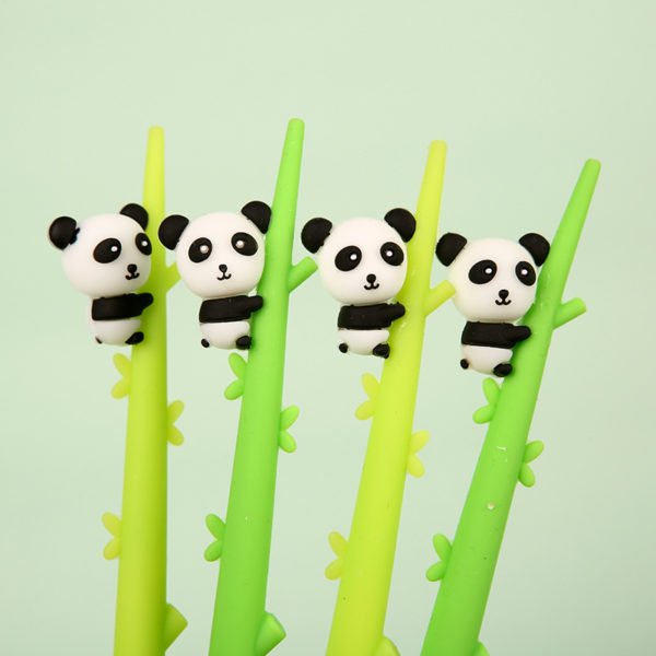 Panda On Tree Silicone Gel Pen - 图片 2