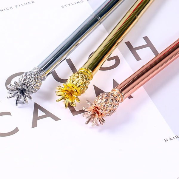 Portable Pineapple Shaped Metal Pen - Image 2