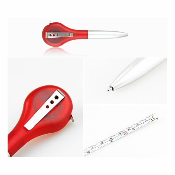 Multifunctional Ballpoint Pen with Tape Measure - Image 2
