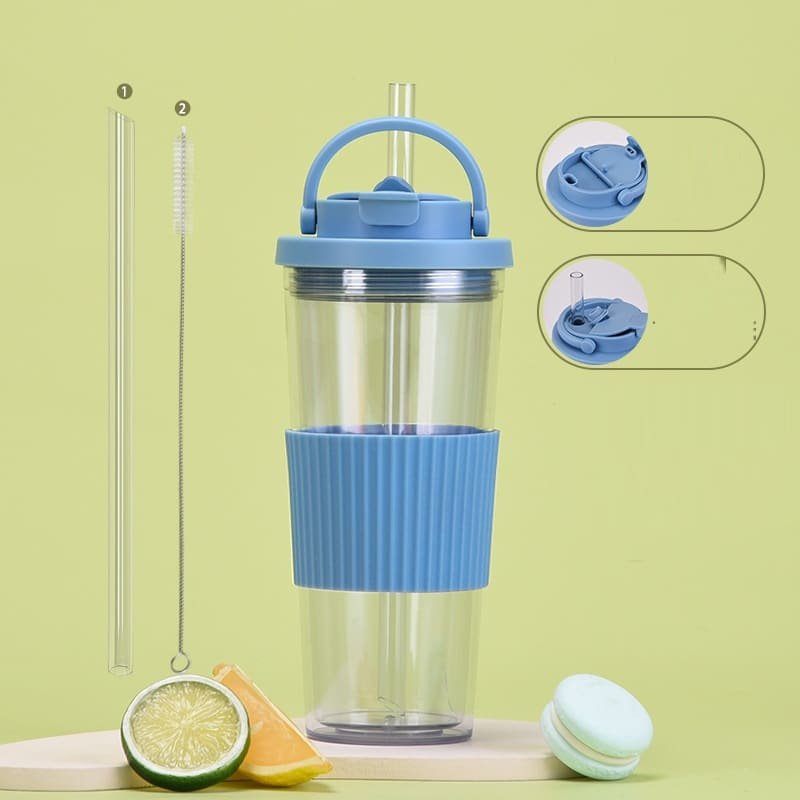 Double Drinking Bottle with Waist Sleeve 24oz - 图片 2