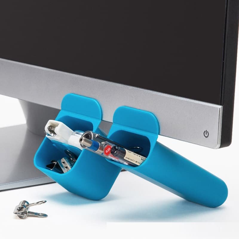 Creative Computer Monitor Aid Pen Container - 图片 2