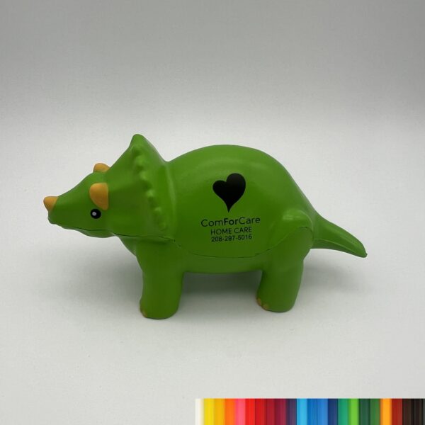 Custom Triceratop Stress Ball - 图片 2
