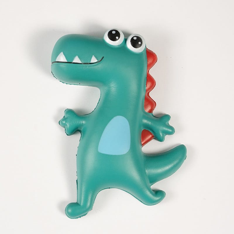 Squishy Small Dinosaur Stress Ball Refrigerator Sticker - 图片 2