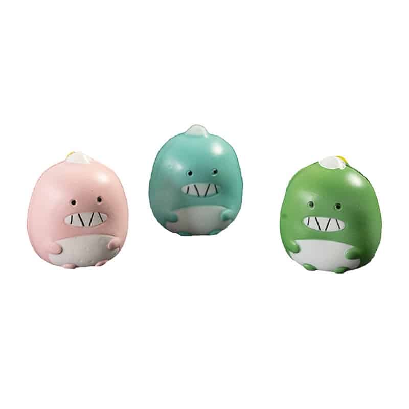 Squishy Dinosaur Stress Ball Refrigerator Sticker - 图片 2