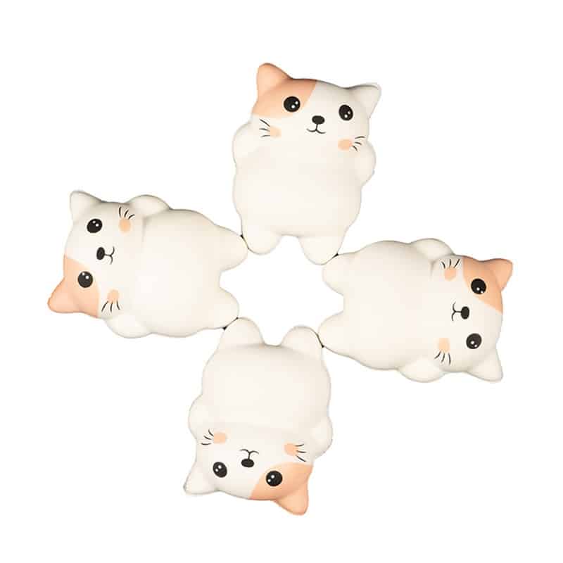 Squishy Cat Stress Ball Refrigerator Sticker - 图片 2