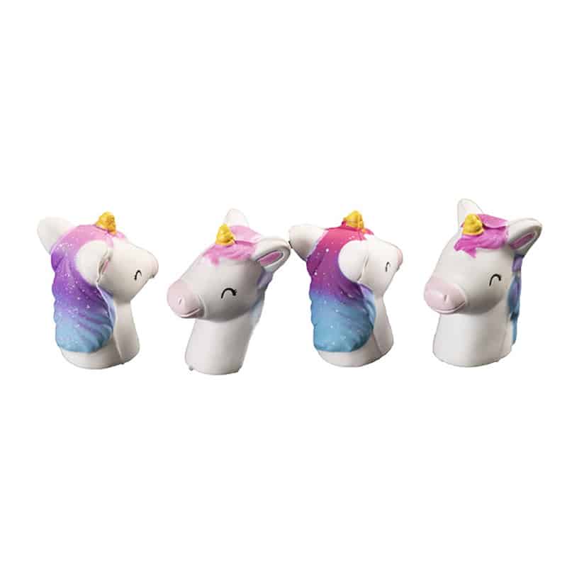 Squishy Unicorn Stress Ball Pen Cap - 图片 2