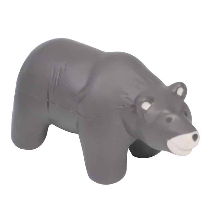 Squishy Black Bear Stress Ball - 图片 2