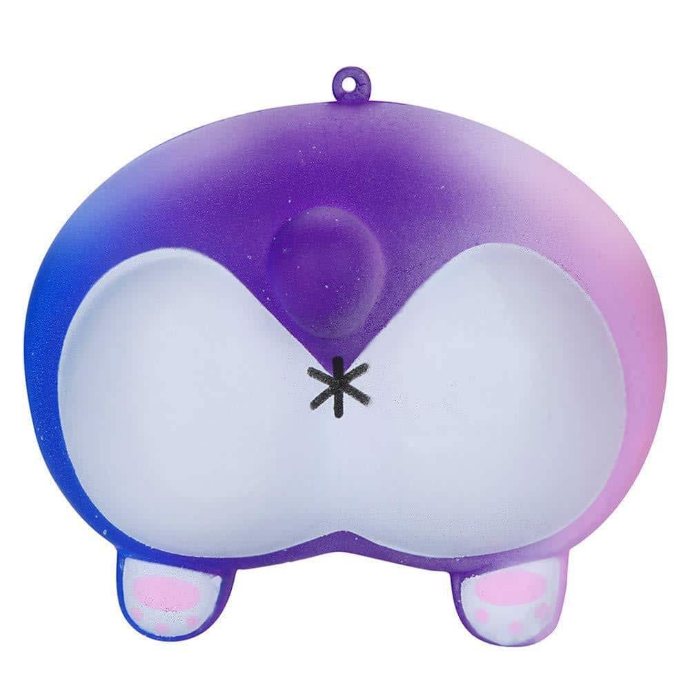 Corgi Butt Keychain Stress Ball - 图片 2