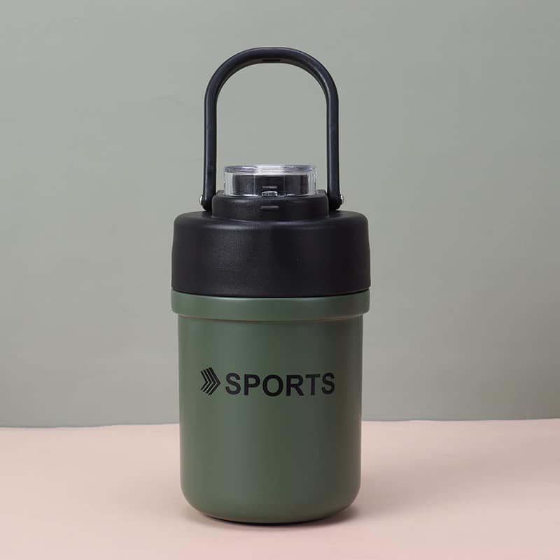 17 OZ Customized Stainless Steel Bottle with Straw - 图片 2