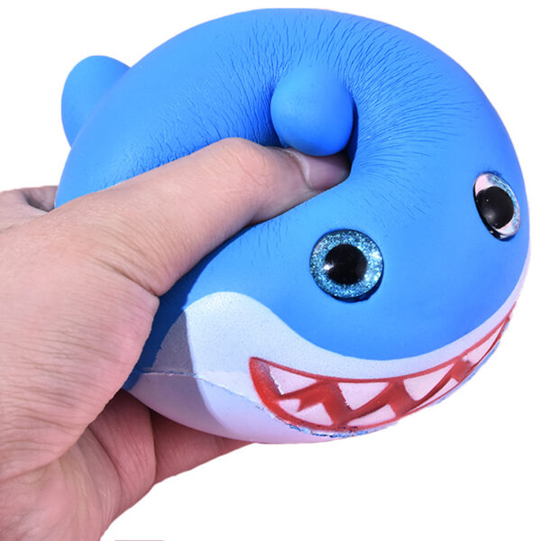 Slow Rebound Shark Stress Ball - 图片 2