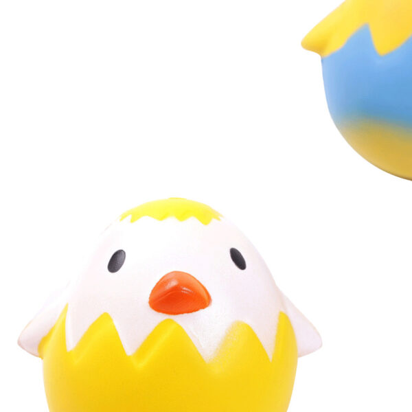 Slow Rebound Cracked Egg Chick Stress Ball - 图片 2
