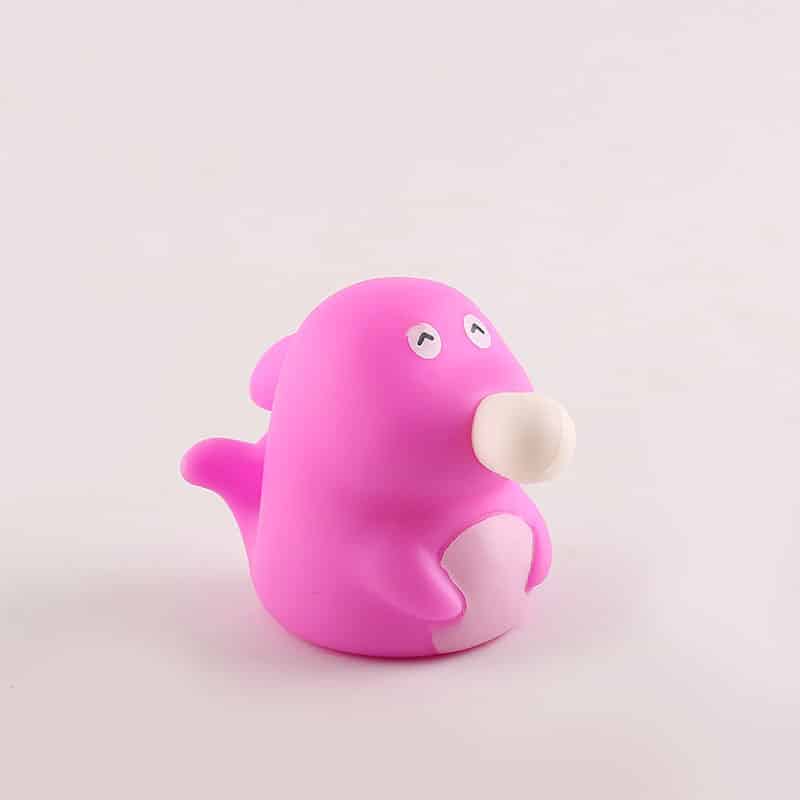 TPR Chubby Dolphin Bubble Stress Ball - 图片 2