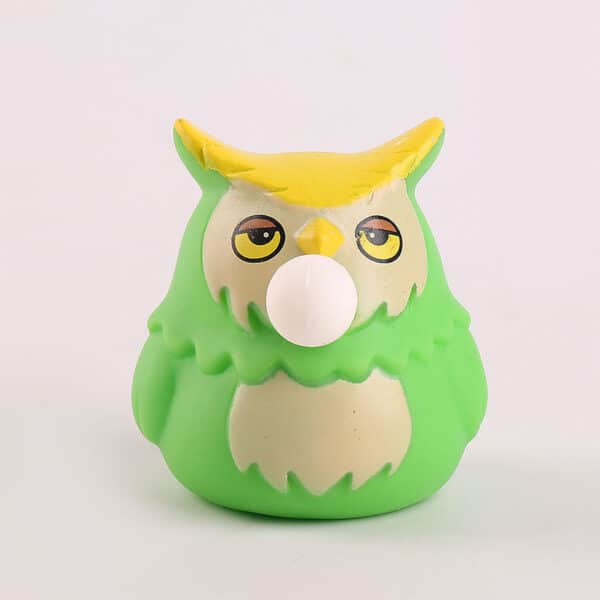 TPR Owl Bubble Stress Ball - 图片 2