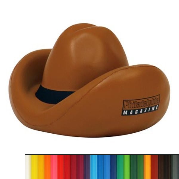 Cowboy Hat Stress Ball - 图片 2