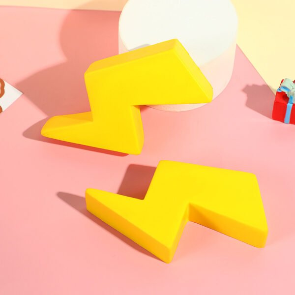 Custom Lightning Bolt Foam Stress Ball - 图片 2