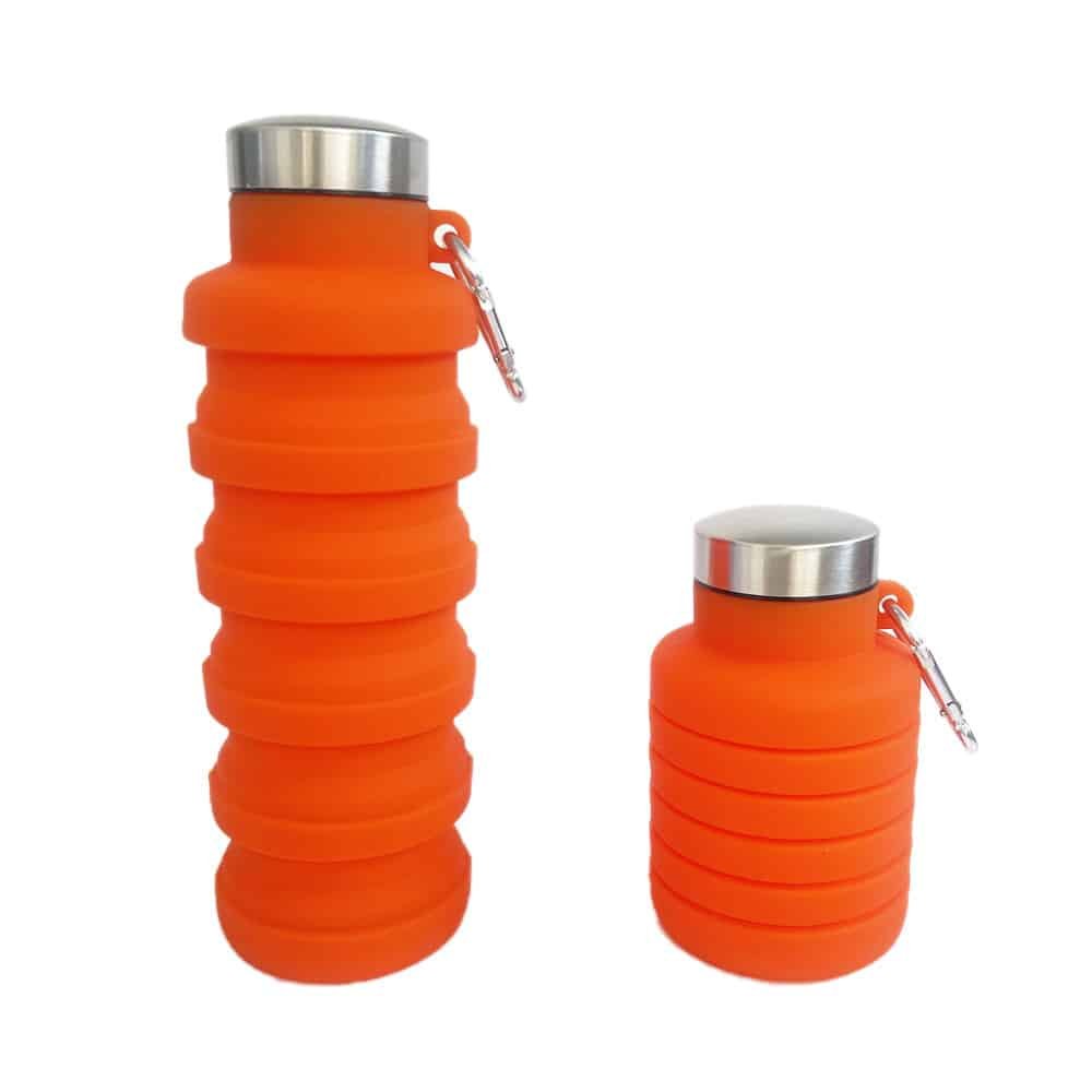 Customized Collapsible Silicone Bottle 17oz - Image 2