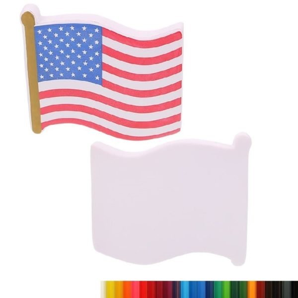 Foam U.S. Flag Stress Ball with Your Logo - 图片 2