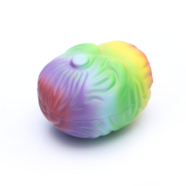 Rainbow Color Brain Stress Ball - 图片 2