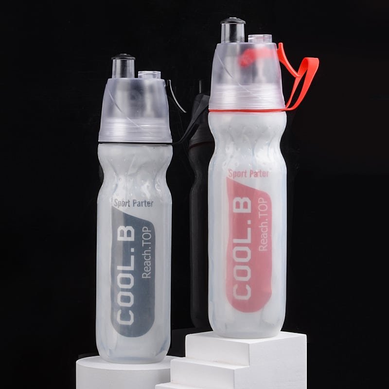 Sports Plastic Spray Cup Portable Spray Bottle-20oz - 图片 2