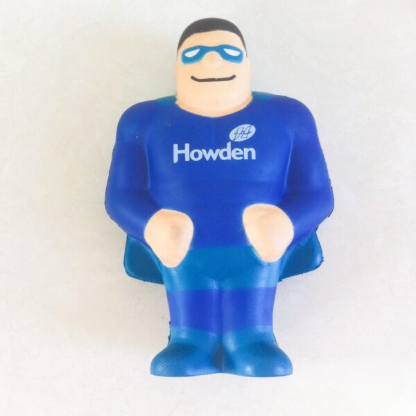 Foam Superman Stress Ball with Customized Logo - 图片 2