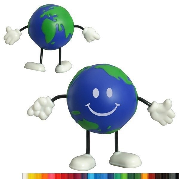 Earth Ball Figure Stress Ball - Image 2