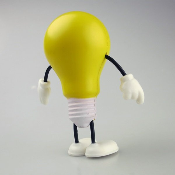 Light Bulb Figure Stress Ball - 图片 2