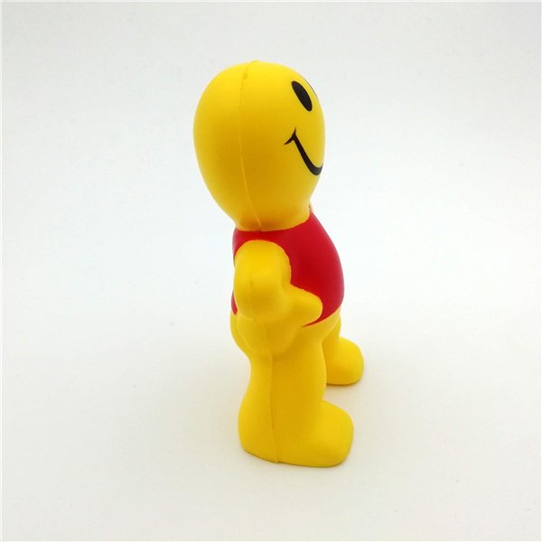 Captain Little Man Smiley Face Stress Ball - 图片 2