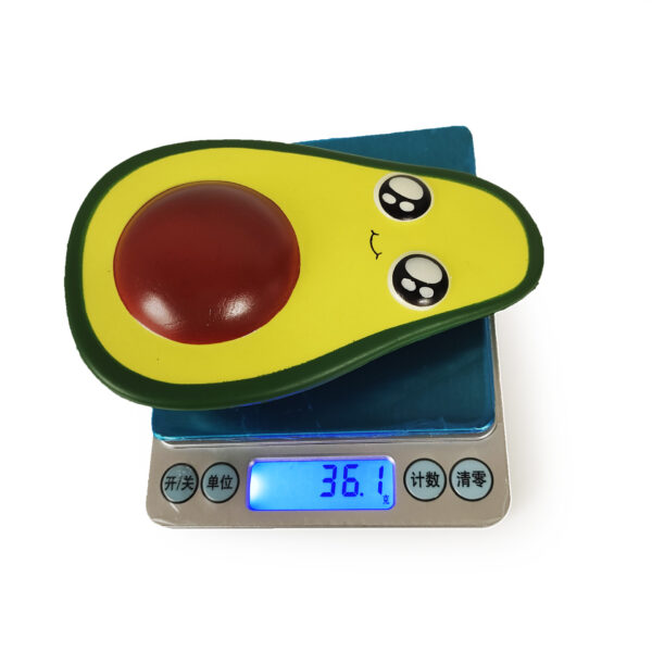 Slow-Rebound Avocado Stress Ball - 图片 2
