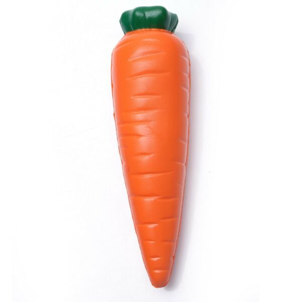 Slow Rebound Large Carrot Stress Ball - 图片 2