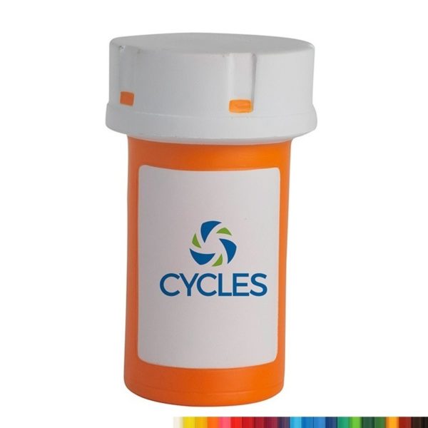 Pill Bottle Stress Ball - 图片 2