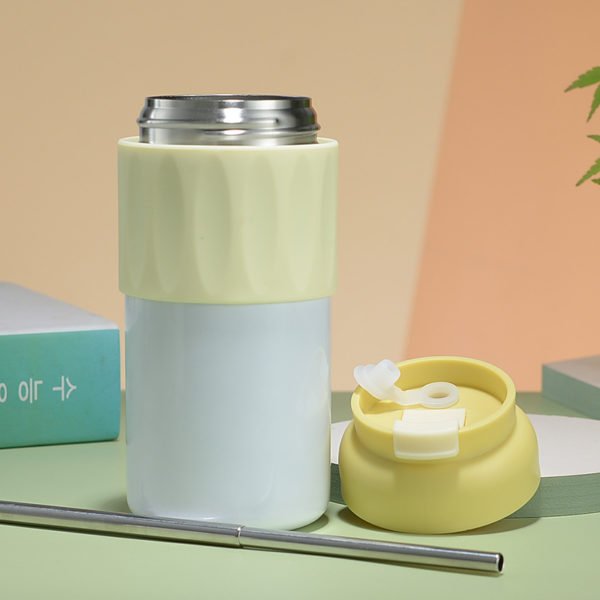 Customized Dual-drinking Insulated Bottle 17OZ - 图片 2