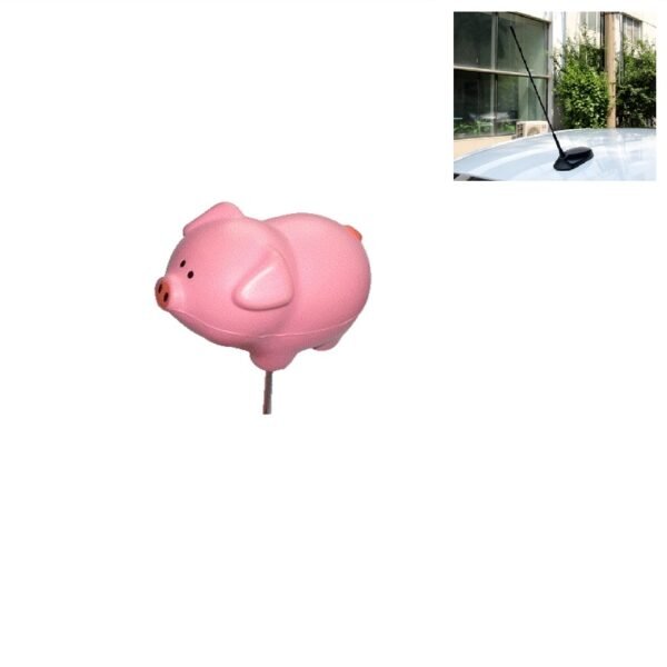 Pig Shape Car Antenna Topper - 图片 2