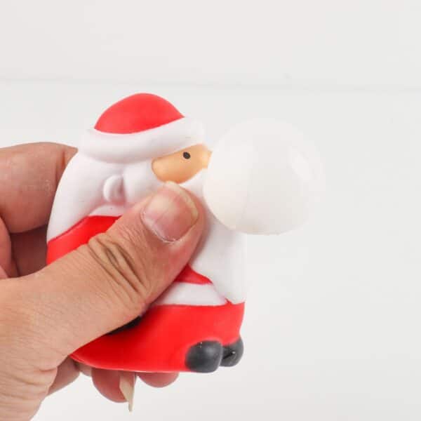 Santa Claus Blow Bubble Stress Ball - 图片 2