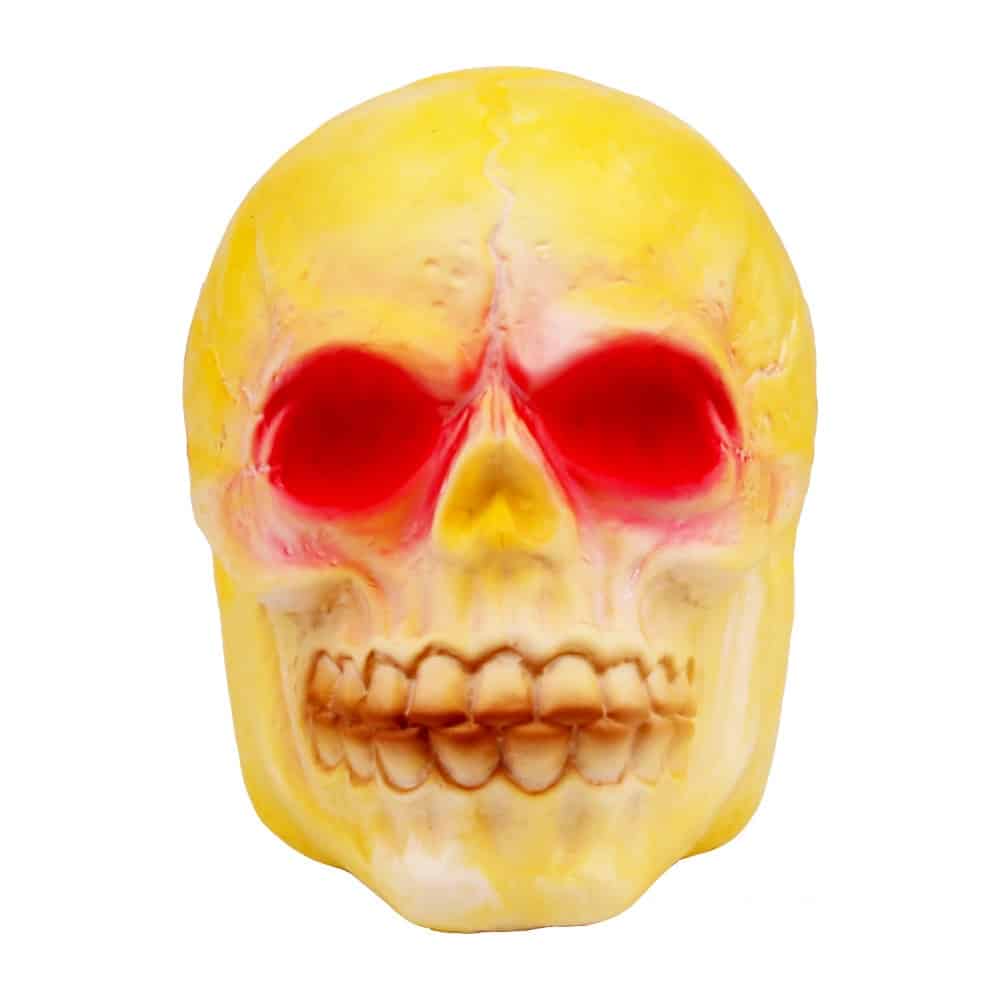 Foam Slow Rebound Skull Prank Toy Stress Ball - 图片 2