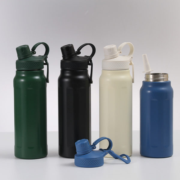 Cycling Large-capacity Cold Water Bottle 34OZ - 图片 2