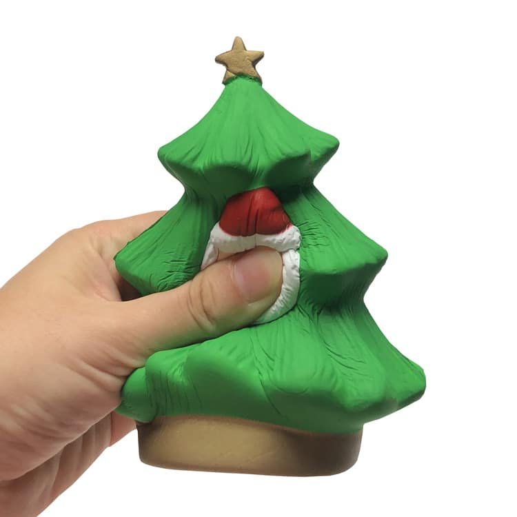 Christmas Tree Slow Rising Stress Ball - 图片 2