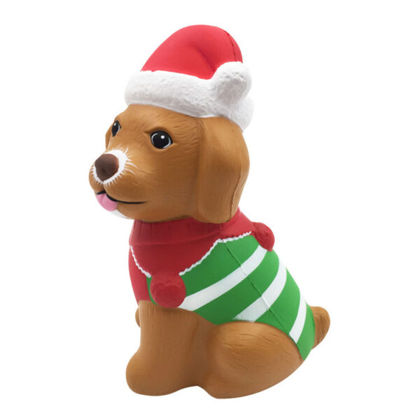 Christmas Dog Slow Rising Stress Ball - 图片 2
