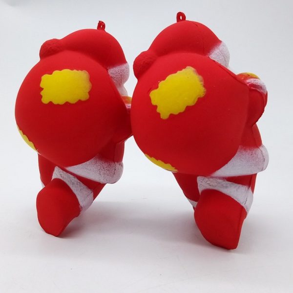 Santa Claus With Backpack Stress Ball - 图片 2