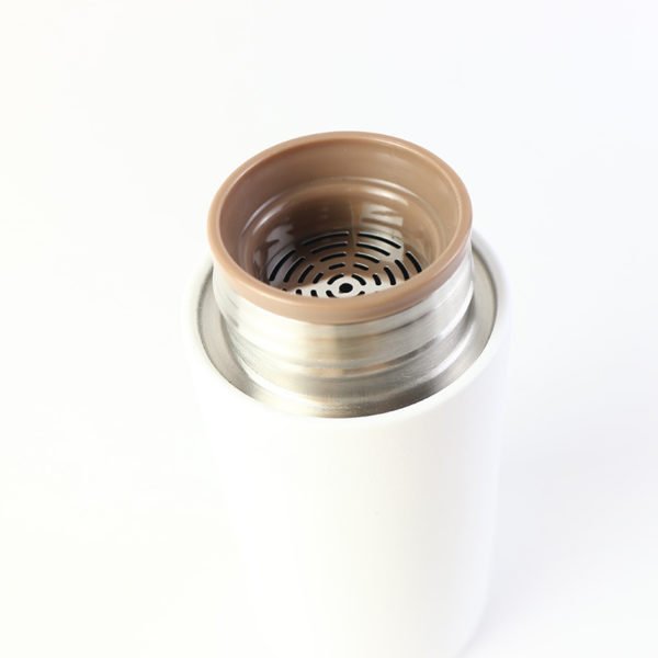 8.7oz Multicolor Stainless Steel VacuuBottlesith Wood Grain Lids - 图片 2