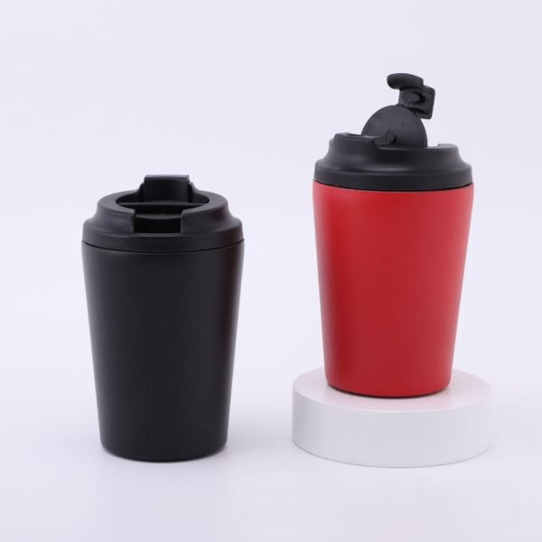 12oz Multi-Color Coffee Stainless Steel Vacuum Bottle - 图片 2