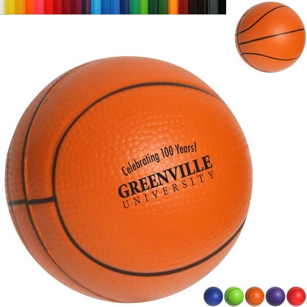Foam Basketball Stress Ball - 图片 2
