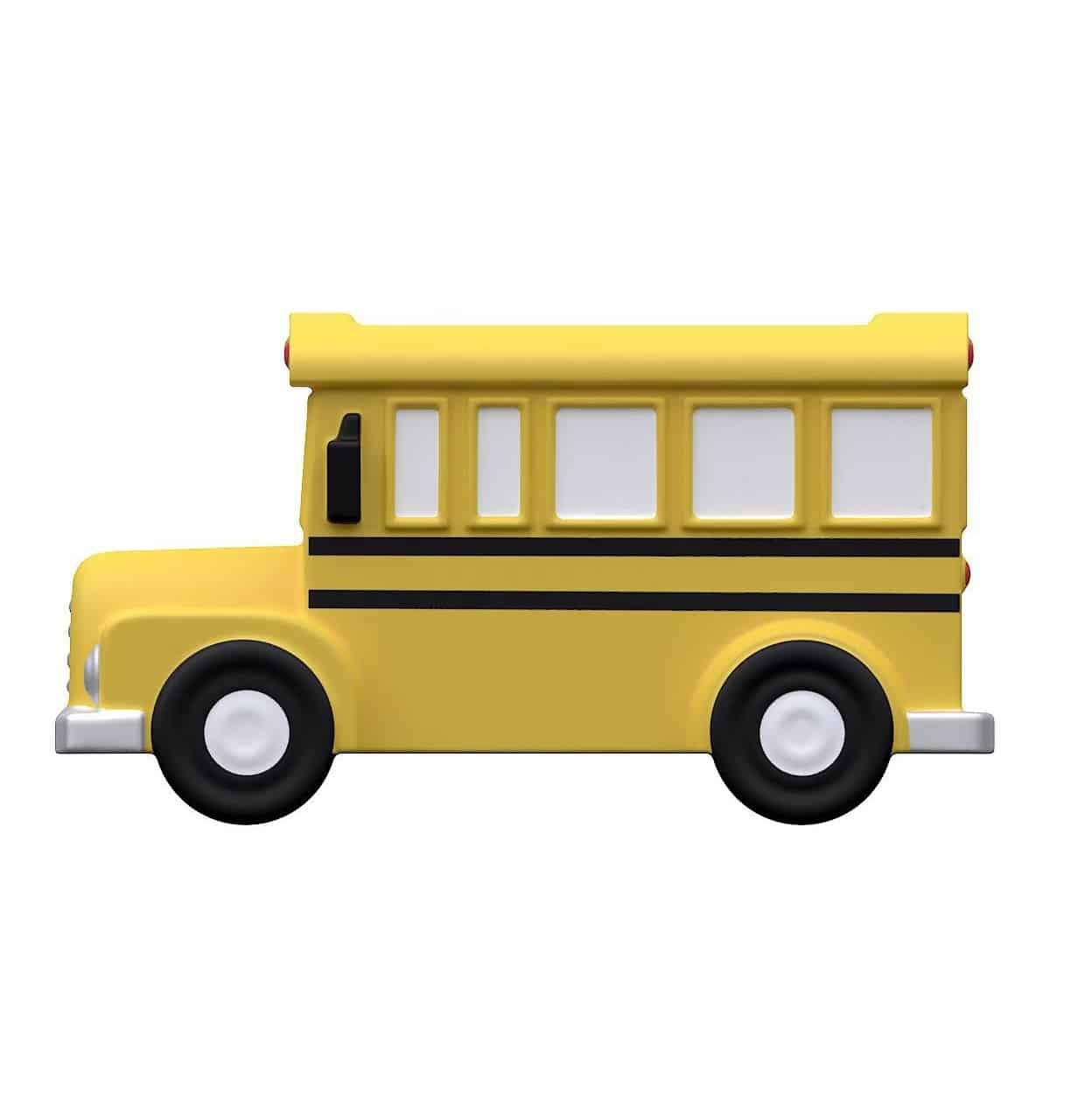 Foam Customized School Bus Stress Ball - 图片 2