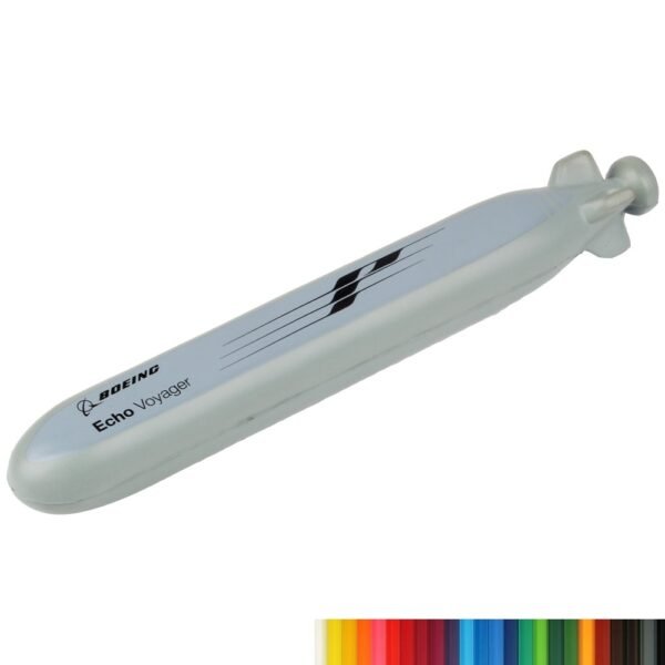 Foam Customized Torpedo Stress Ball - 图片 2