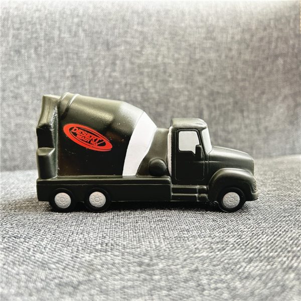 Foam Cement Mixer Truck Stress Ball - 图片 2