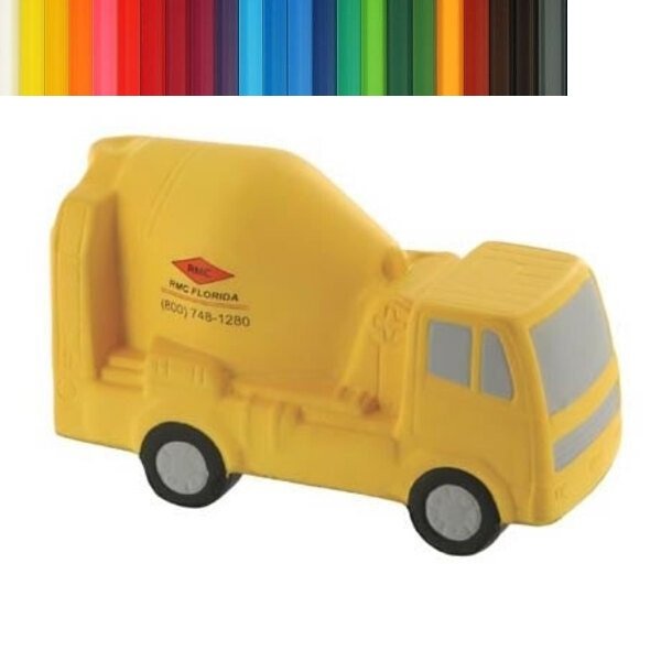 Concrete Mixer Stress Ball - 图片 2