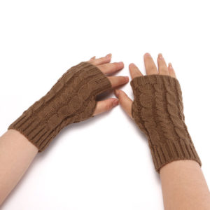 Cowhide Long-Cuff Gardening Gloves with Logo - 图片 2