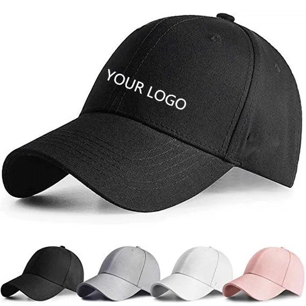 Portable Classic Cotton Baseball Cap Women Men Hat - 图片 2